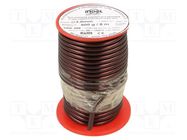 Coil wire; single coated enamelled; 3mm; 0.5kg; -65÷200°C INDEL