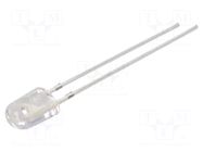 LED; orange; 5.2x3.8mm; 4200÷5800mcd; Front: convex; 2.1÷2.6VDC OPTOSUPPLY