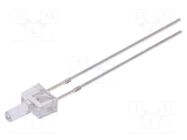 LED; yellow; 2mm; 2220÷330mcd; 90°; Front: flat; 2.1÷2.6VDC; 78mW OPTOSUPPLY
