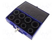 Wrench-set; 6-angles,socket spanner,impact; Mounting: 3/4" IRIMO