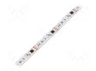LED tape; RGB; 2835; LED/m: 120; 10mm; white PCB; IP20; 120°; 14.8W/m IPIXEL LED