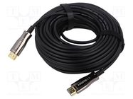 Cable; HDCP 1.4,HDCP 2.2,HDMI 2.0; HDMI plug,both sides; 20m GEMBIRD