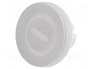 Actuator lens; 22mm; 84; transparent; plastic EAO