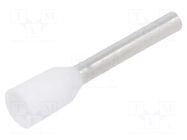Tip: bootlace ferrule; insulated; copper; 0.75mm2; 10mm; tinned BM GROUP