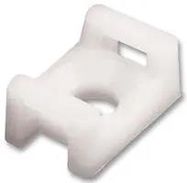 CABLE TIE MOUNT, 15.5MM, NYLON 6.6, NAT