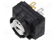 Contact block; 61; -25÷55°C; Leads: connectors; Contacts: NO; 5A 