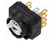 Contact block; 61; -25÷55°C; Leads: connectors; Contacts: NO x3 EAO