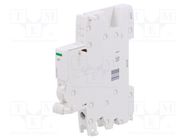 Auxiliary contacts; for DIN rail mounting; Contacts: SPDT; 6A SCHNEIDER ELECTRIC