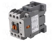 Contactor: 3-pole; NO x3; Auxiliary contacts: NO + NC; 400VAC; 18A LS ELECTRIC