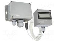 Converter: CO2; Usup: 12÷36VDC; Range: 0÷10000ppm; 0÷50°C; 100% EVIKON