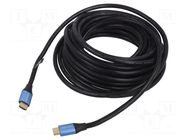 Cable; HDMI plug,both sides; PVC; HDCP 2.2,HDMI 1.4; Len: 12m VENTION