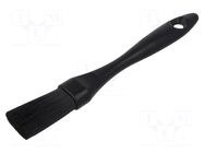Brush; ESD; L: 190mm; Bristle len: 45mm; 22mm; 0.1÷10GΩ SOLDER PEAK