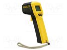 Infrared thermometer; LCD; -38÷520°C; Accur: ±3°C; ±3%; Unit: °C,°F STANLEY
