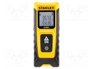 Distance meter; LCD; 0.2÷20m; Meas.accur: ±3mm; Resol: 0,001m STANLEY