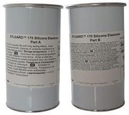 ELASTOMER 2 PART, 2KG TOTAL SILICONE MIX