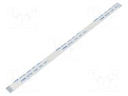 FFC tape; Cores: 12; Tape ph: 0.5mm; L: 152mm; 500mA; 60V; FFC5-TIN GCT