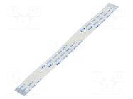 FFC tape; Cores: 20; Tape ph: 0.5mm; L: 127mm; 500mA; 60V; FFC5-TIN GCT