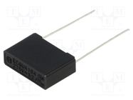 Capacitor: polypropylene; ECQUA; 0.1uF; 17.5x12x5mm; THT; ±20% PANASONIC