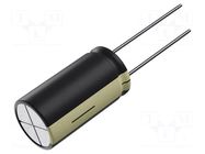 Capacitor: electrolytic; bipolar; THT; 3.3uF; 100VDC; Ø5x11mm; ±20% SAMWHA