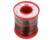 Coil wire; single coated enamelled; 2.4mm; 1kg; -65÷200°C INDEL