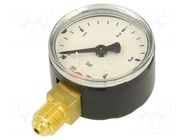 Manometer; 0÷4bar; 50mm; non-aggressive liquids,inert gases PNEUMAT