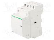 Contactor: 4-pole installation; 25A; 230÷240VAC; NO x4; IP20; 500V SCHNEIDER ELECTRIC