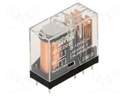 Relay: electromagnetic power; DPDT; Ucoil: 12VDC; 5A; AP; PCB; 275Ω AMPHENOL ANYTEK