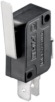 Microswitch - Changeover Switch, 1-Pole - with straight lever