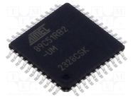 IC: AVR microcontroller; VQFN64; Ext.inter: 55; Cmp: 3; AVR64; 0.5mm MICROCHIP TECHNOLOGY