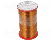 Coil wire; single coated enamelled; 0.3mm; 0.5kg; -65÷180°C INDEL