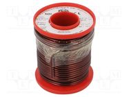 Coil wire; single coated enamelled; 2.3mm; 1kg; -65÷200°C INDEL