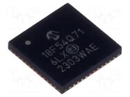 IC: PIC microcontroller; 16kB; 64MHz; 1.8÷5.5VDC; SMD; VQFN48; tube MICROCHIP TECHNOLOGY