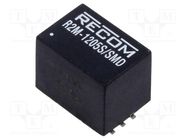 Converter: DC/DC; 2W; Uin: 4.5÷18V; Uout: 5VDC; Iout: 400mA; SMT; R2M RECOM