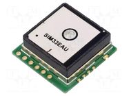 Module: GPS/QZSS; ±2.5m; GPS; -165dBm; 2.8÷4.3VDC; 115200bps; SMD SIMCOM