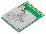 Module: Bluetooth Low Energy; SMD; 5.2; Class: 5.2; 2.4GHz; U.FL MICROCHIP TECHNOLOGY