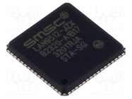 IC: Ethernet controller; 10/100Base-T; QFN64; 3.3V; 0÷70°C 