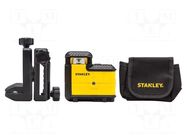 Laser level; Meas.accur: ±4mm @ 0÷10m; 20m; Laser class: 2; IP50 STANLEY