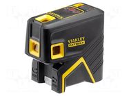 Laser level; Meas.accur: ±4mm @ 0÷10m; 30m; Laser class: 2; IP54 STANLEY