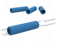 Holder; for  soldering iron; 4pcs; ESD; Ø: 12.6mm; L: 53mm; blue JBC TOOLS