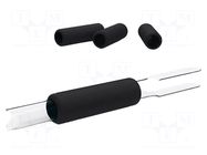 Holder; for  soldering iron; 4pcs; ESD; Ø: 12.7mm; L: 43mm; black JBC TOOLS