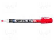 Marker: with liquid paint; red; PAINTRITER+ XT; Tip: round MARKAL