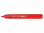 Marker: permanent marker; red; Dura-Ink 20; Tip: round MARKAL