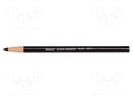 Marker: pencil; black; CHINA MARKER; Tip: cone MARKAL
