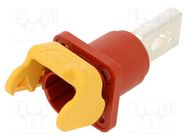 Socket; DC supply; Han® S,Han® S 120; male; PIN: 1; swivel; screw HARTING