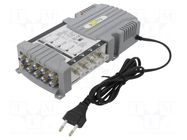 Silver,grey; 950Hz÷2.15GHz; Input: F socket x9; Out: F socket x4 Goobay