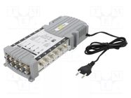 Silver,grey; 950Hz÷2.15GHz; Input: F socket x9; Out: F socket x12 Goobay