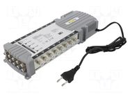 Silver,grey; 950Hz÷2.15GHz; Input: F socket x9; Out: F socket x16 Goobay