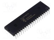 IC: PIC microcontroller; 14kB; 32MHz; 1.8÷5.5VDC; THT; PDIP40; tube MICROCHIP TECHNOLOGY