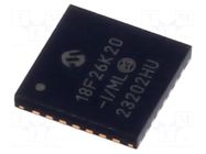IC: PIC microcontroller; 64MHz; 1.8÷3.6VDC; SMD; QFN28; PIC18; tube MICROCHIP TECHNOLOGY