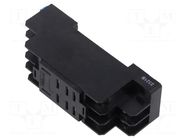 Socket; PIN: 8; 10A; 277VAC; for DIN rail mounting; AL2C AMPHENOL ANYTEK